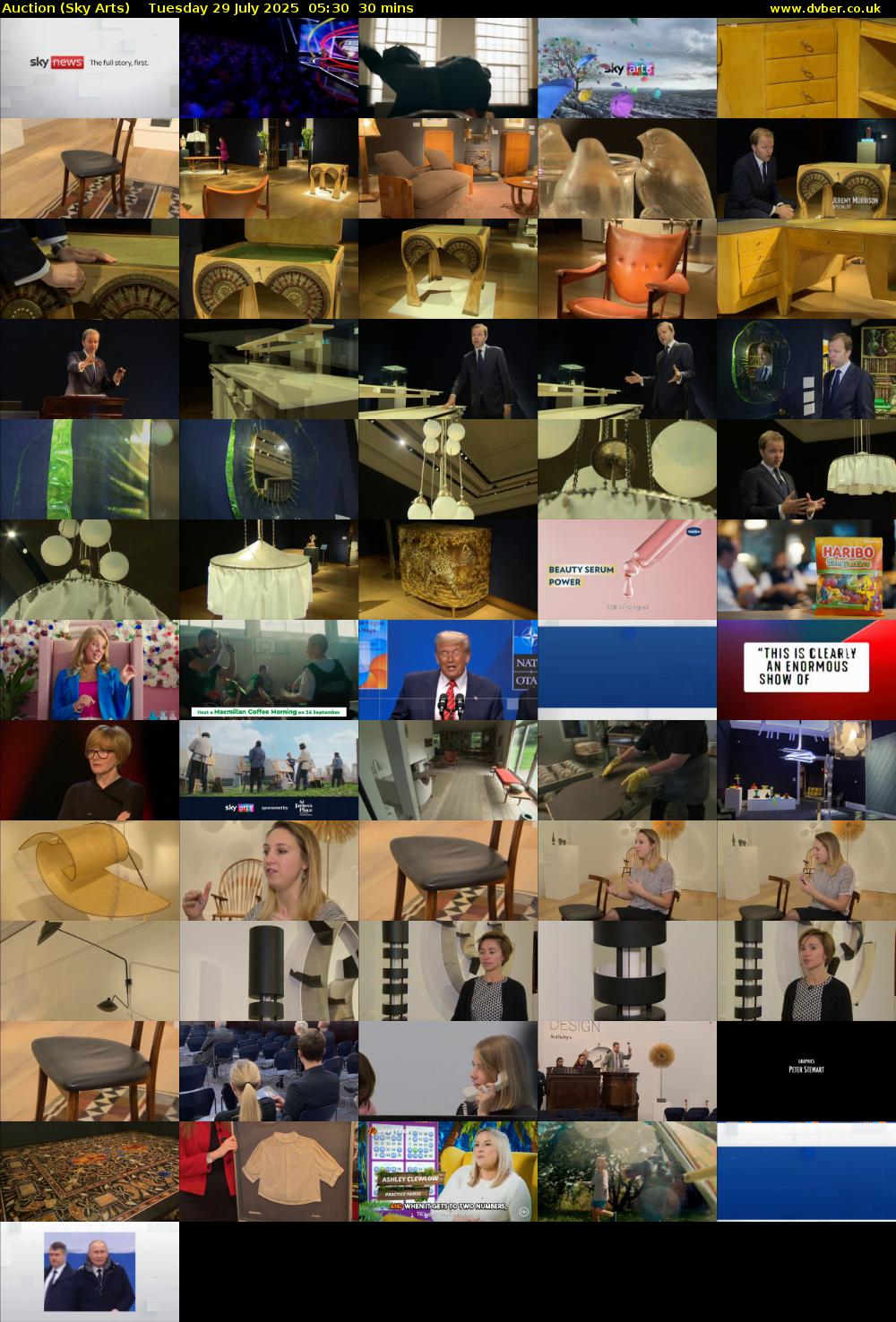 Auction (Sky Arts) Tuesday 29 July 2025 05:30 - 06:00