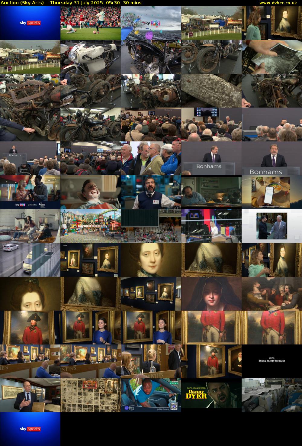 Auction (Sky Arts) Thursday 31 July 2025 05:30 - 06:00
