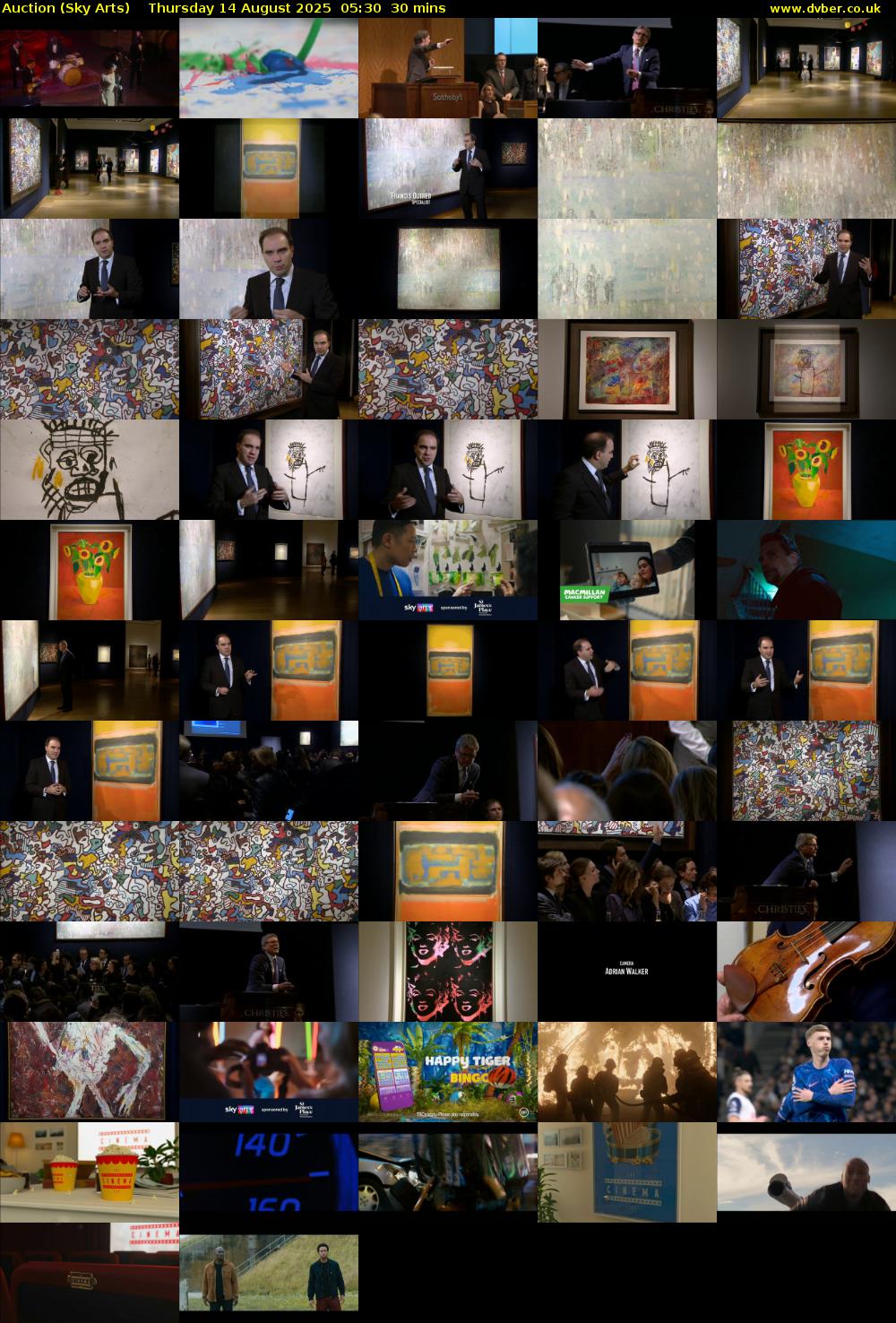 Auction (Sky Arts) Thursday 14 August 2025 05:30 - 06:00