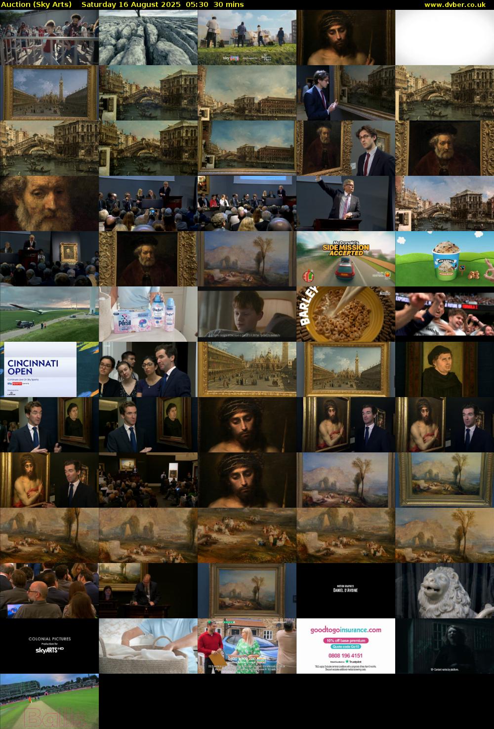 Auction (Sky Arts) Saturday 16 August 2025 05:30 - 06:00