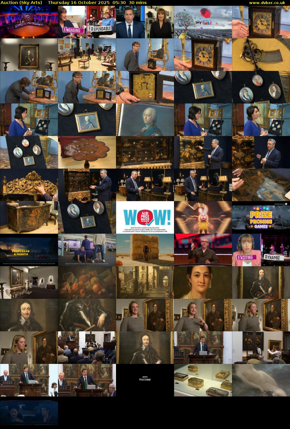 Auction (Sky Arts) Thursday 16 October 2025 05:30 - 06:00