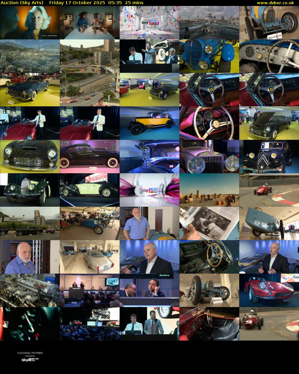Auction (Sky Arts) Friday 17 October 2025 05:35 - 06:00
