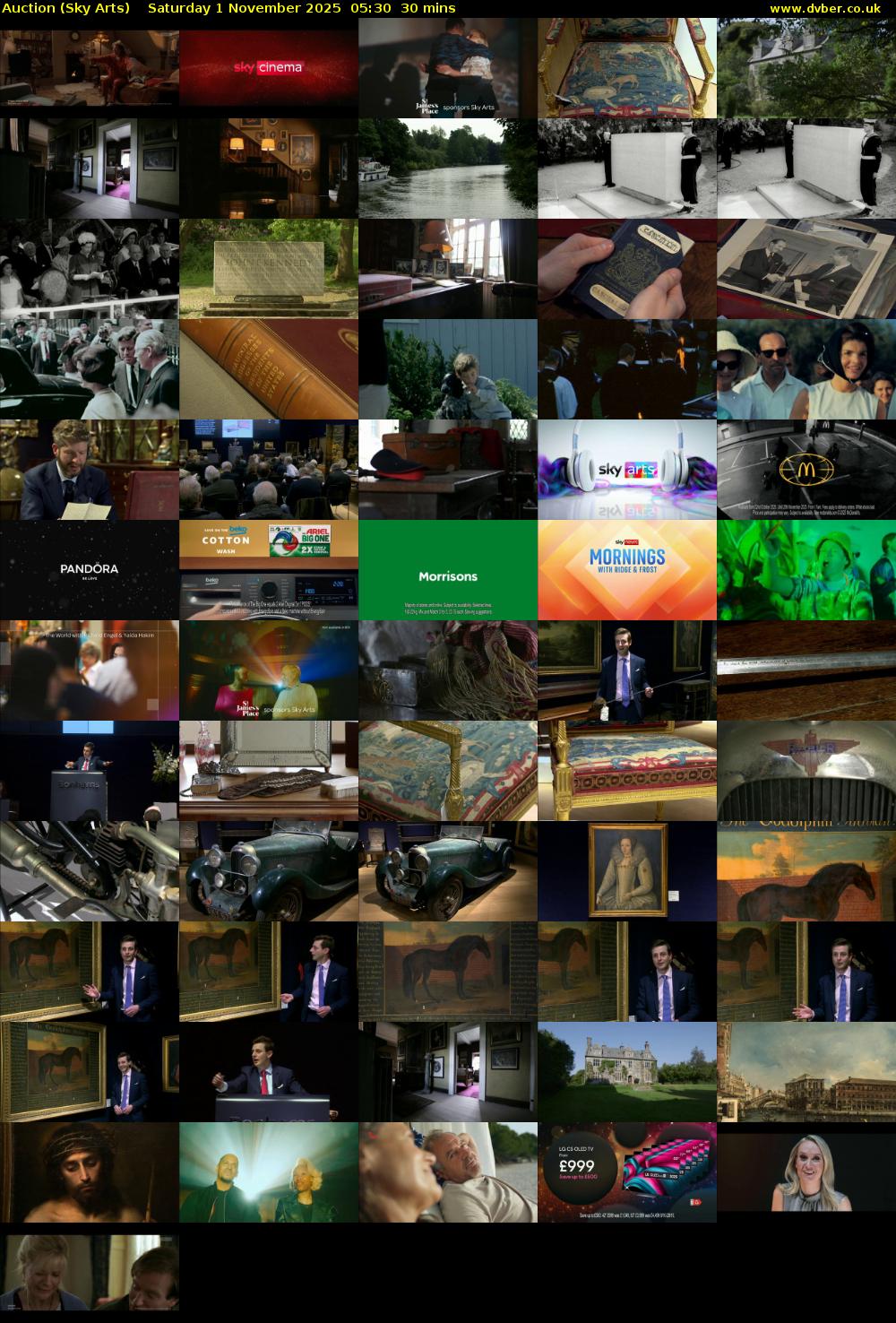 Auction (Sky Arts) Saturday 1 November 2025 05:30 - 06:00