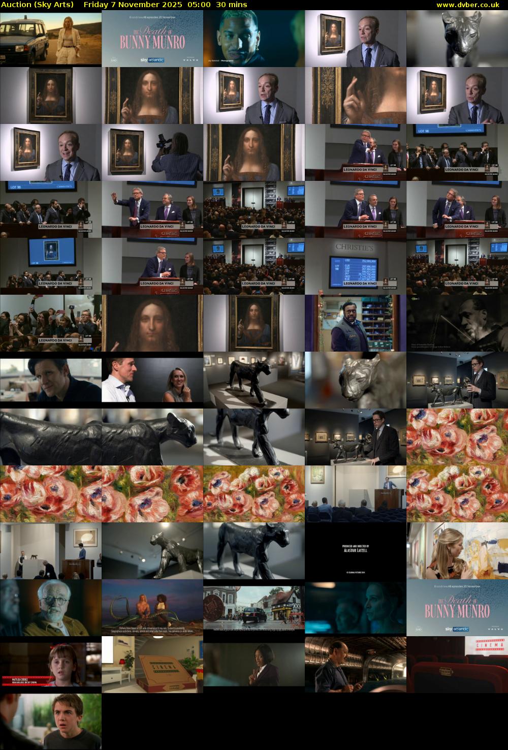 Auction (Sky Arts) Friday 7 November 2025 05:00 - 05:30