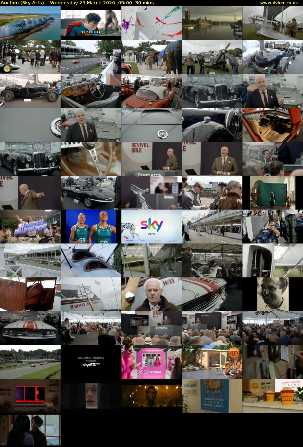 Auction (Sky Arts) Wednesday 25 March 2026 05:00 - 05:30