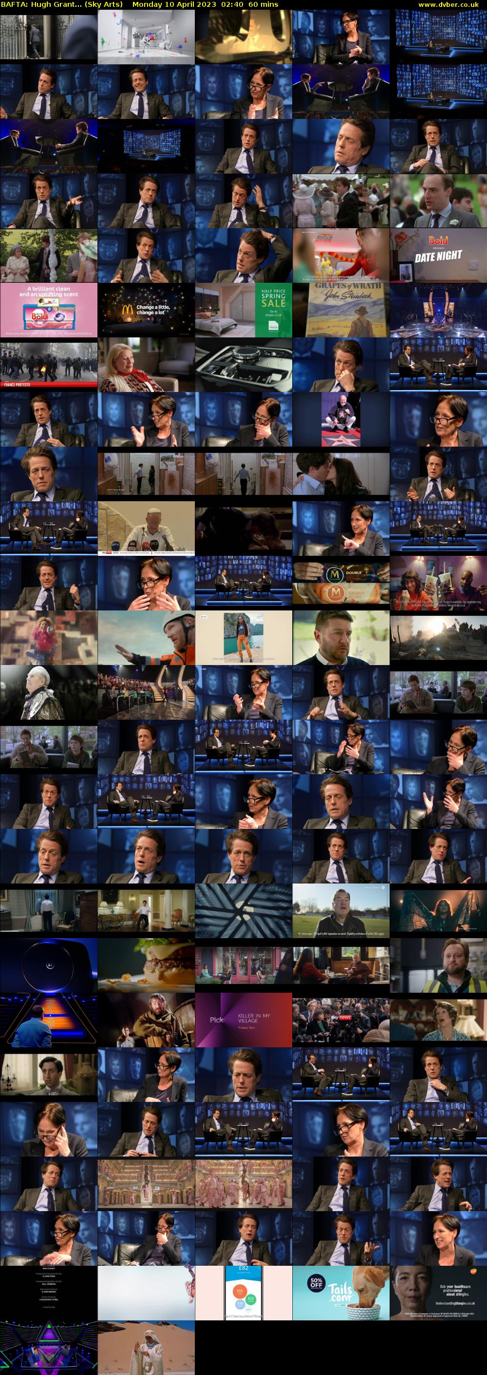 BAFTA: Hugh Grant... (Sky Arts) Monday 10 April 2023 02:40 - 03:40