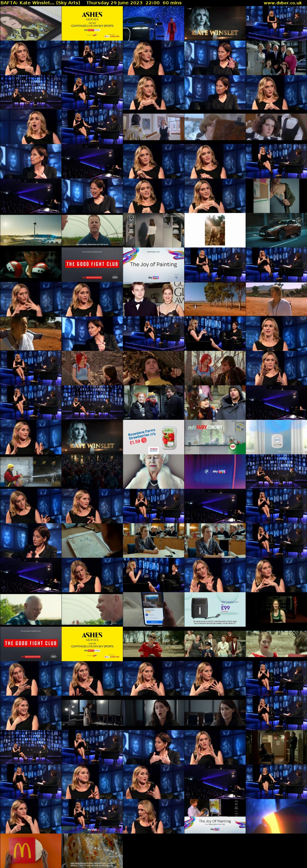 BAFTA: Kate Winslet... (Sky Arts) Thursday 29 June 2023 22:00 - 23:00