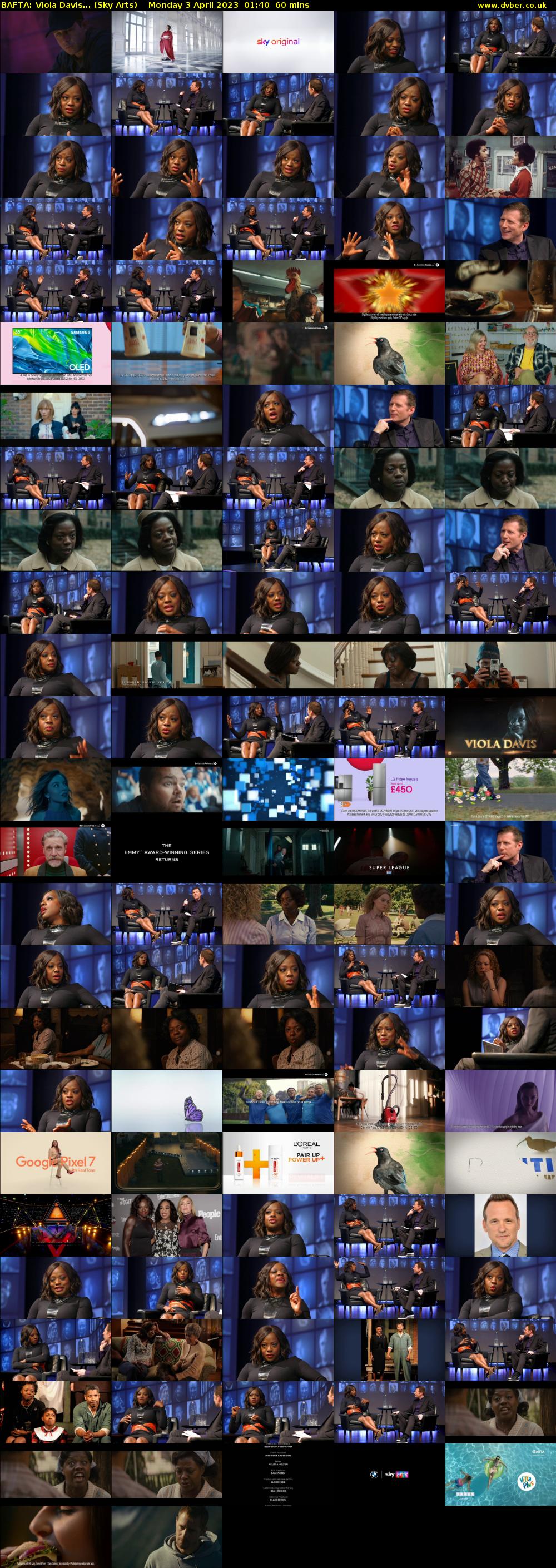 BAFTA: Viola Davis... (Sky Arts) Monday 3 April 2023 01:40 - 02:40