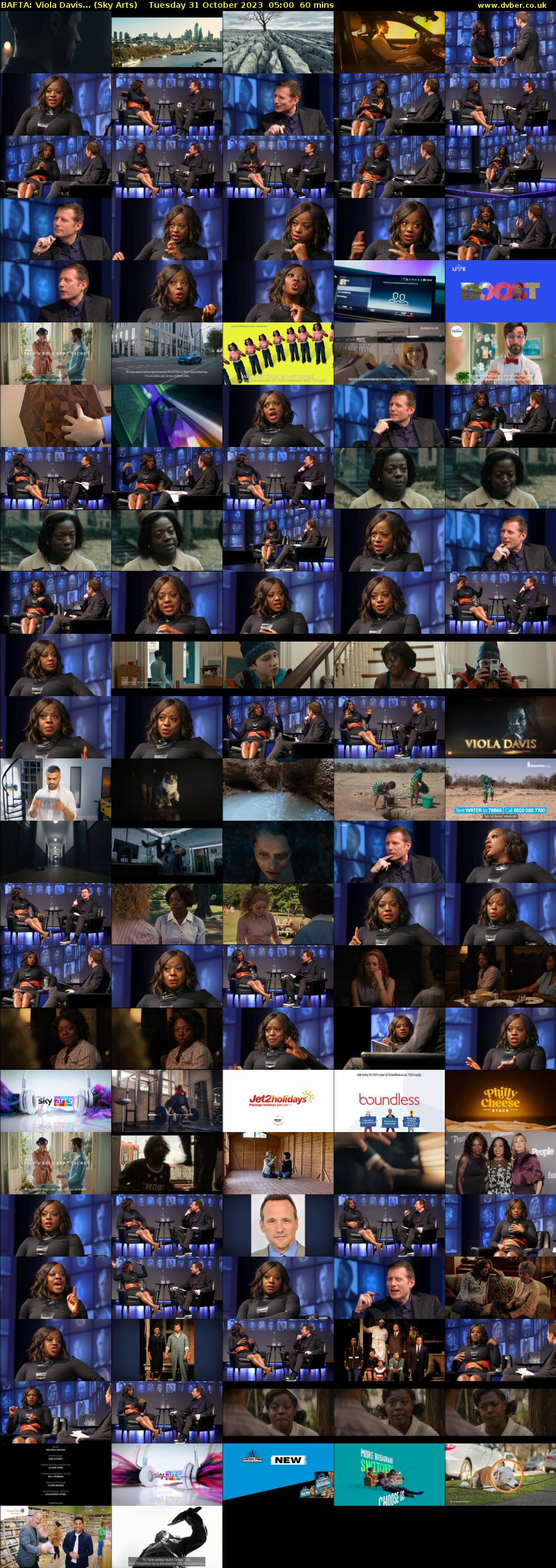 BAFTA: Viola Davis... (Sky Arts) Tuesday 31 October 2023 05:00 - 06:00