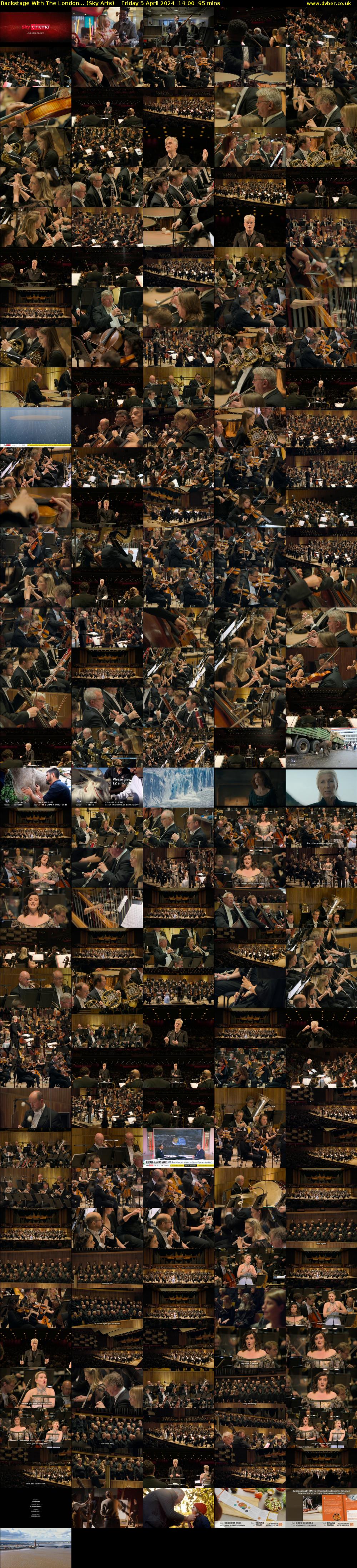 Backstage With The London... (Sky Arts) Friday 5 April 2024 14:00 - 15:35