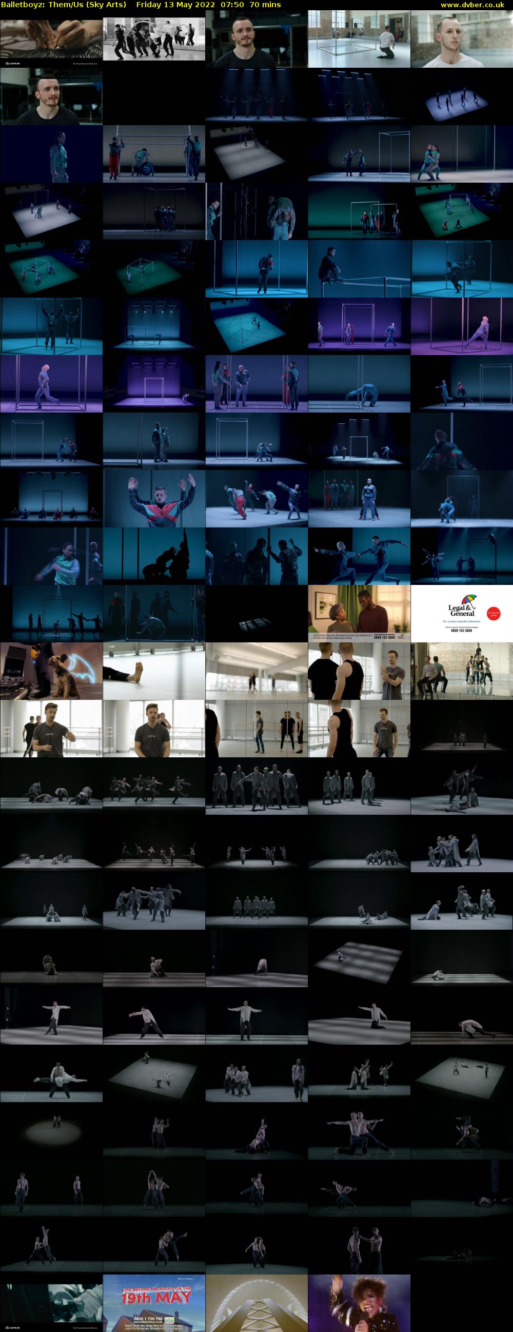 Balletboyz: Them/Us (Sky Arts) Friday 13 May 2022 07:50 - 09:00