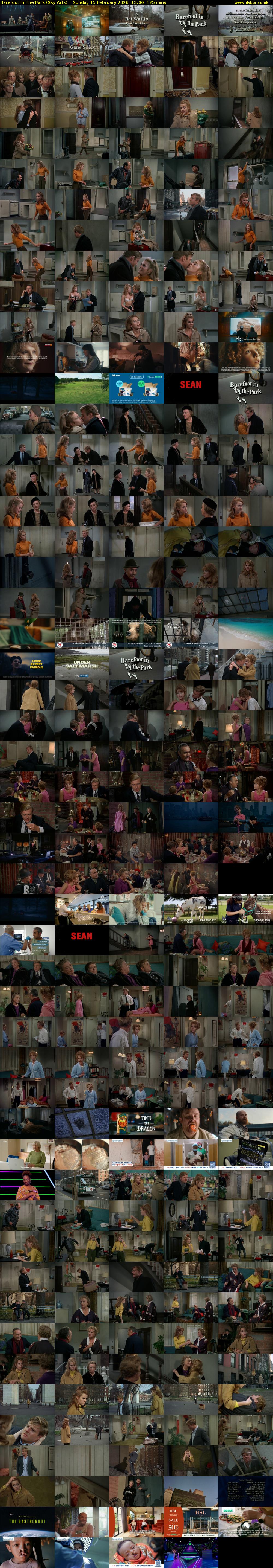 Barefoot In The Park (Sky Arts) Sunday 15 February 2026 13:00 - 15:05