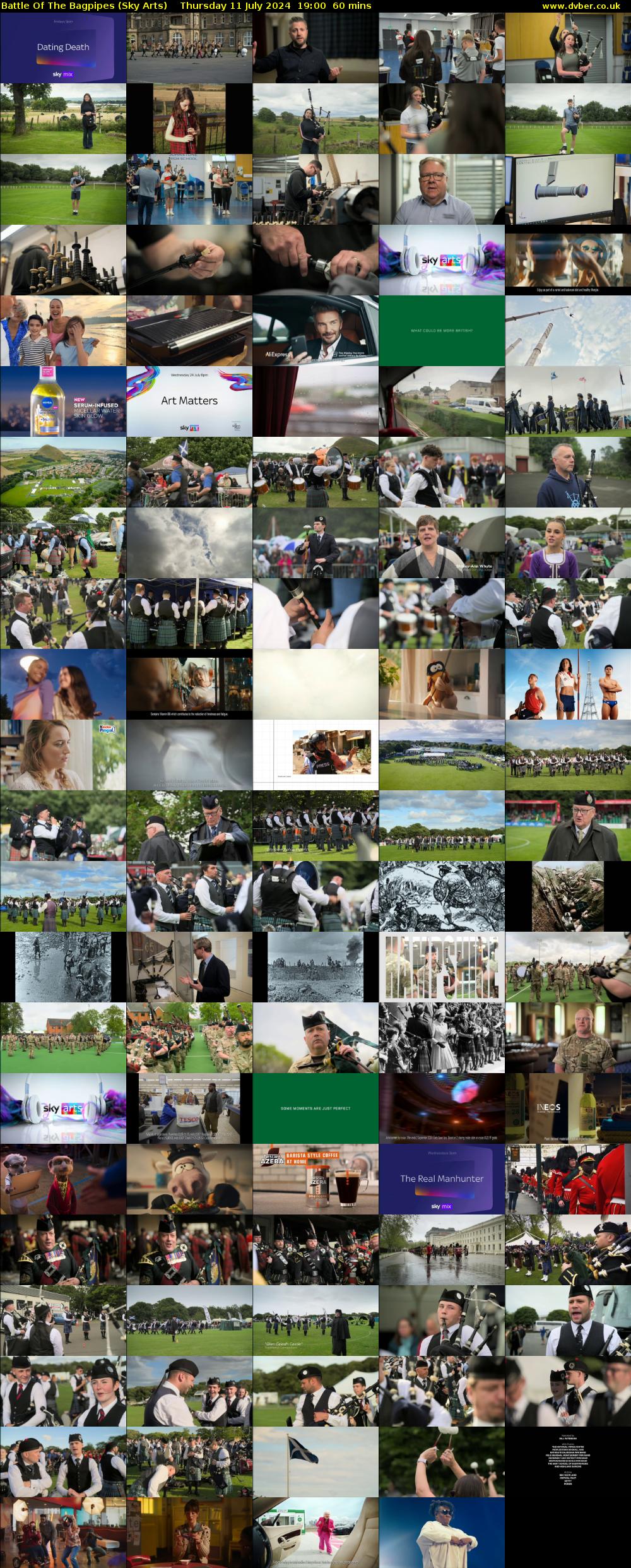 Battle Of The Bagpipes (Sky Arts) Thursday 11 July 2024 19:00 - 20:00
