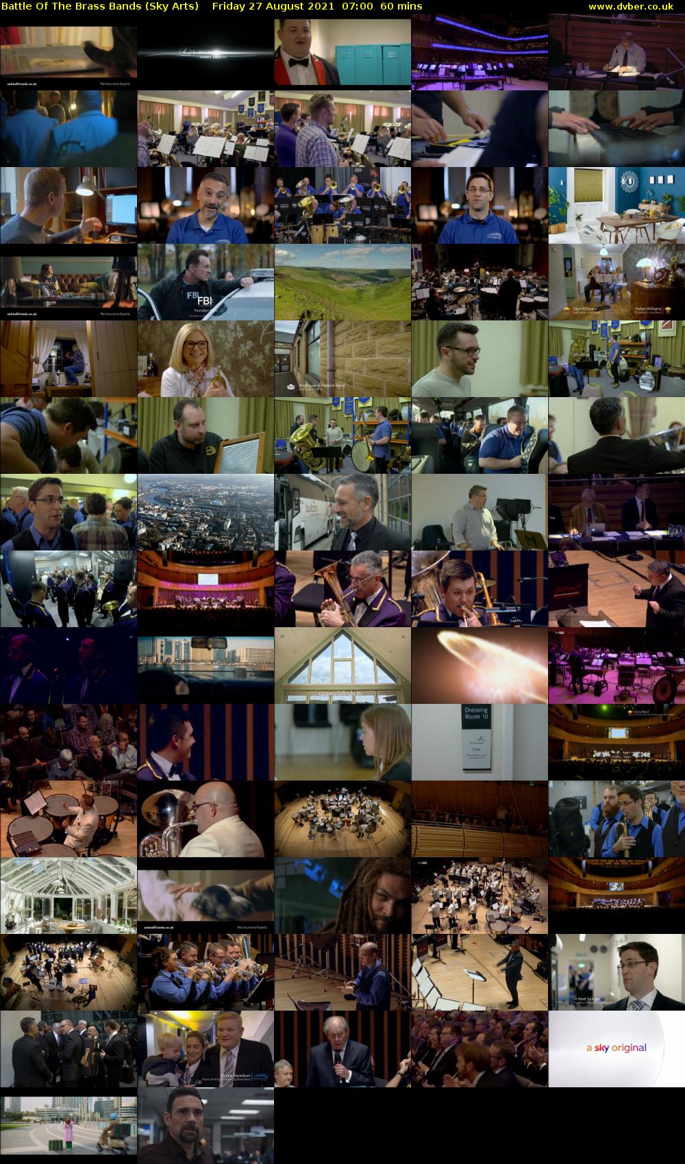 Battle Of The Brass Bands (Sky Arts) Friday 27 August 2021 08:00 - 09:00