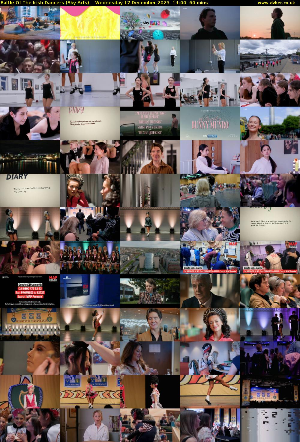 Battle Of The Irish Dancers (Sky Arts) Wednesday 17 December 2025 14:00 - 15:00