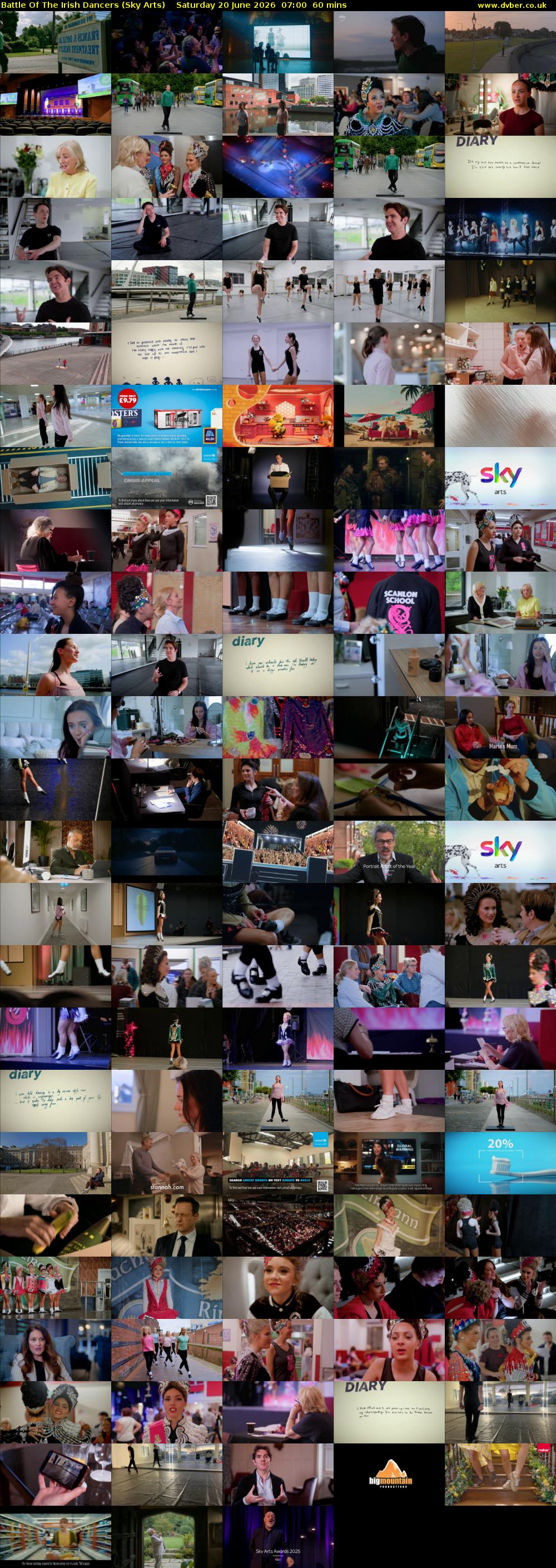 Battle Of The Irish Dancers (Sky Arts) Saturday 20 June 2026 07:00 - 08:00