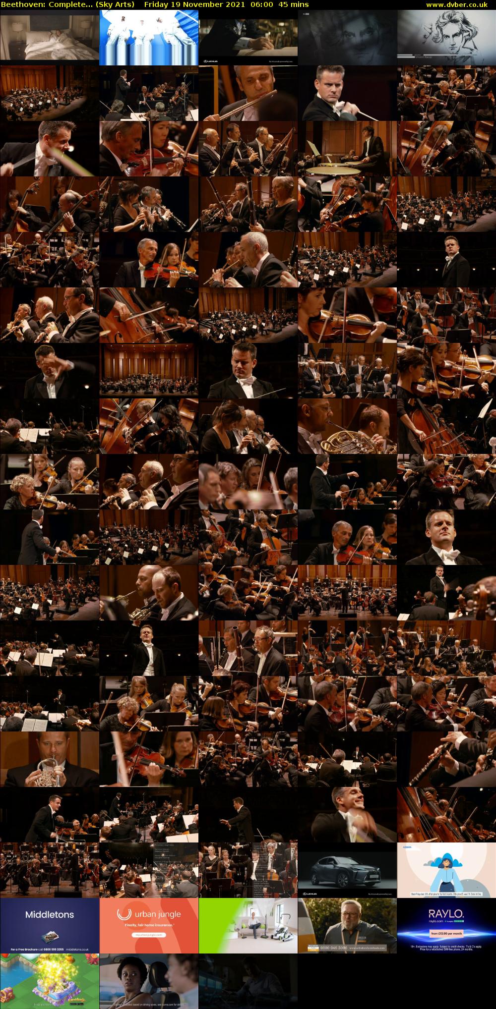 Beethoven: Complete... (Sky Arts) Friday 19 November 2021 06:00 - 06:45