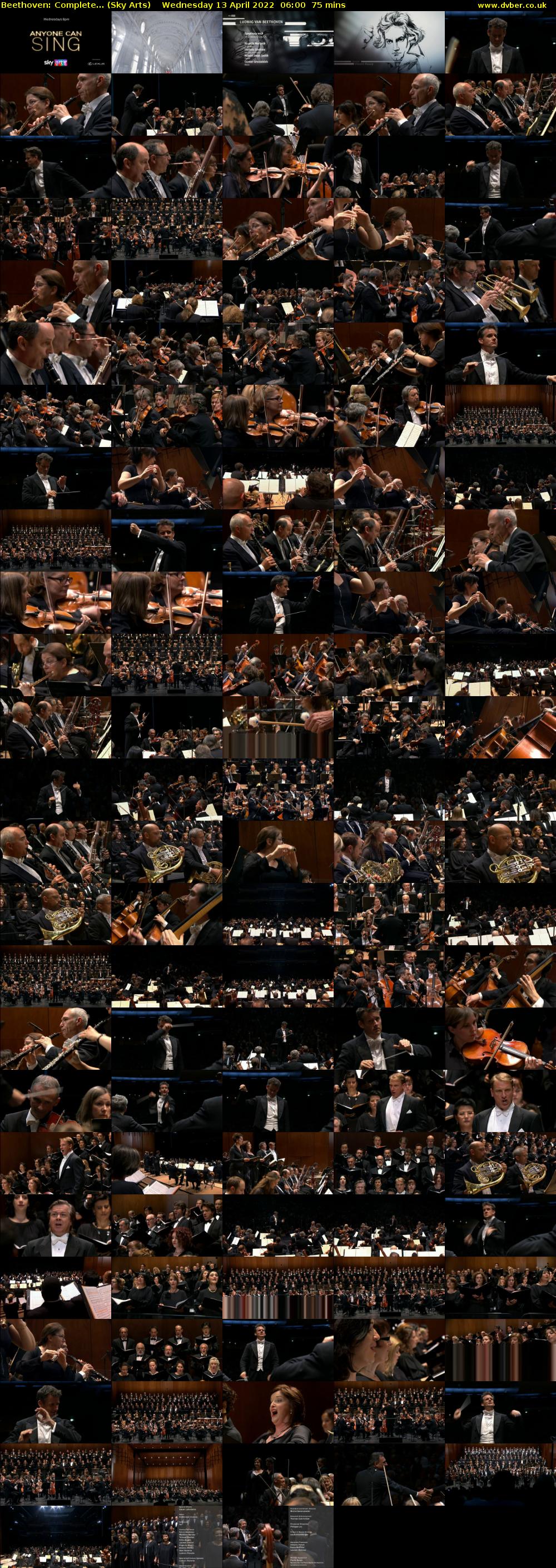 Beethoven: Complete... (Sky Arts) Wednesday 13 April 2022 06:00 - 07:15