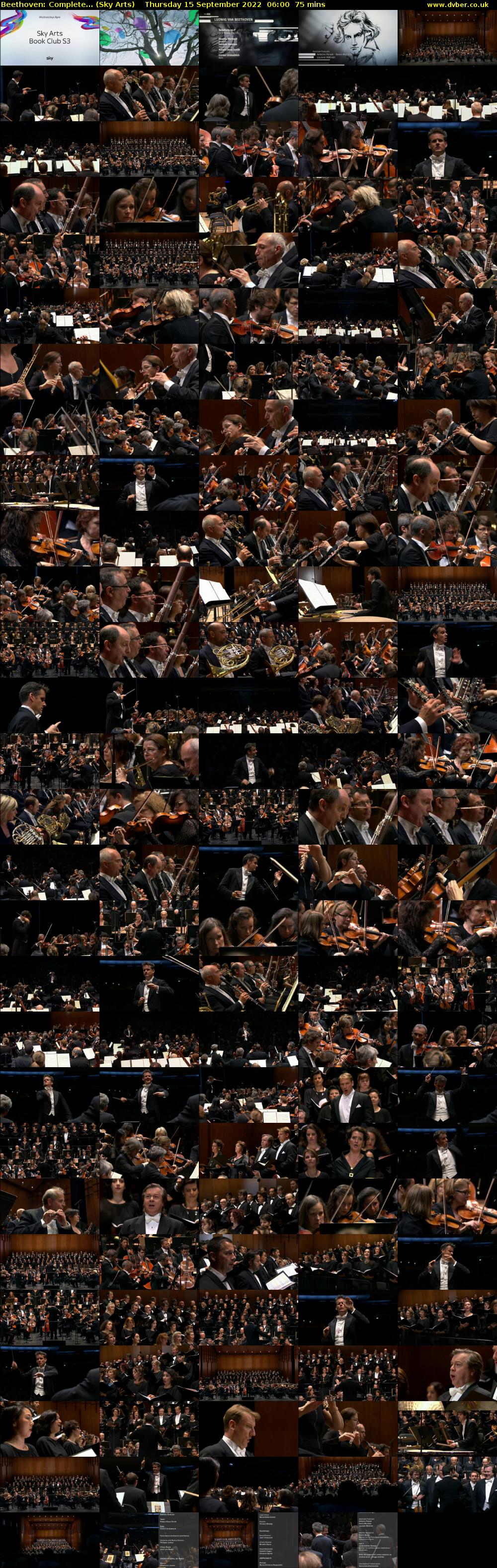 Beethoven: Complete... (Sky Arts) Thursday 15 September 2022 06:00 - 07:15