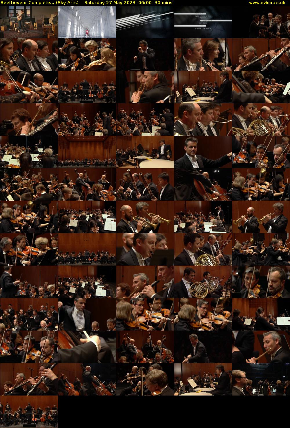 Beethoven: Complete... (Sky Arts) Saturday 27 May 2023 06:00 - 06:30