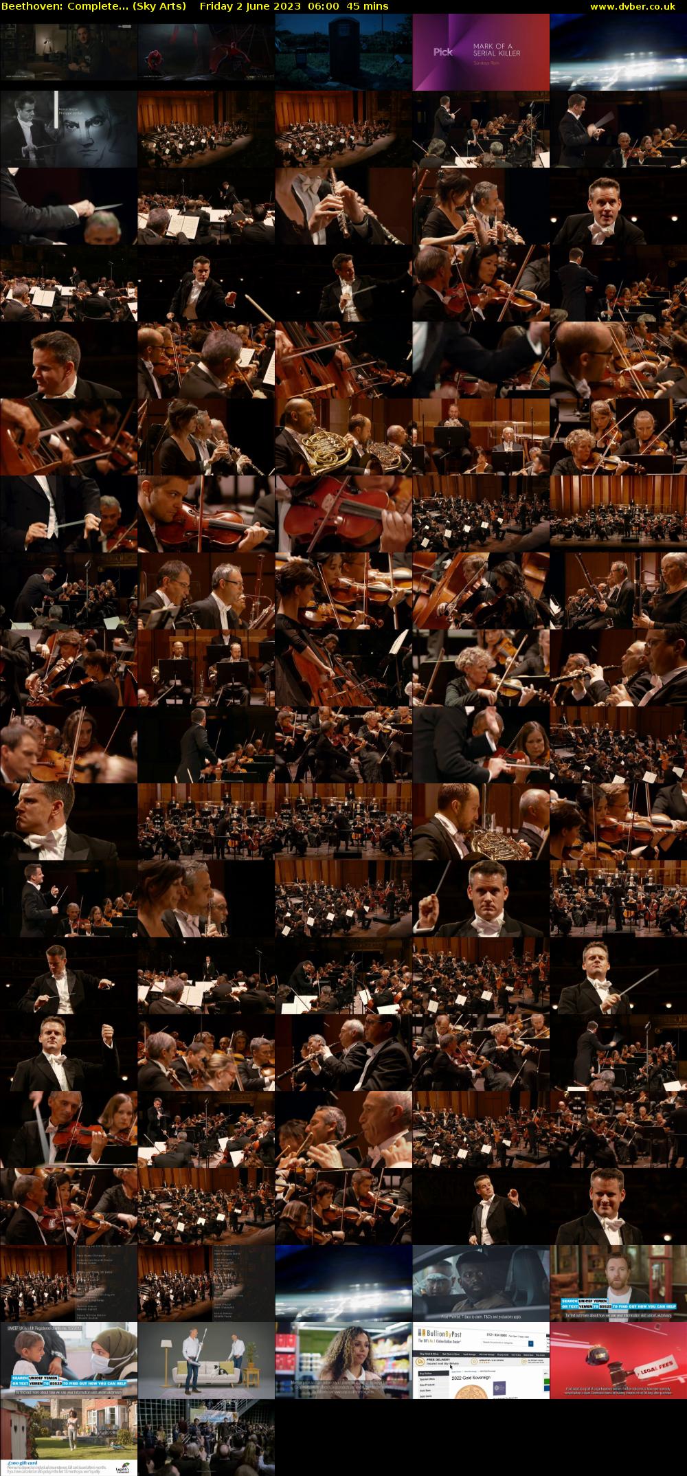 Beethoven: Complete... (Sky Arts) Friday 2 June 2023 06:00 - 06:45