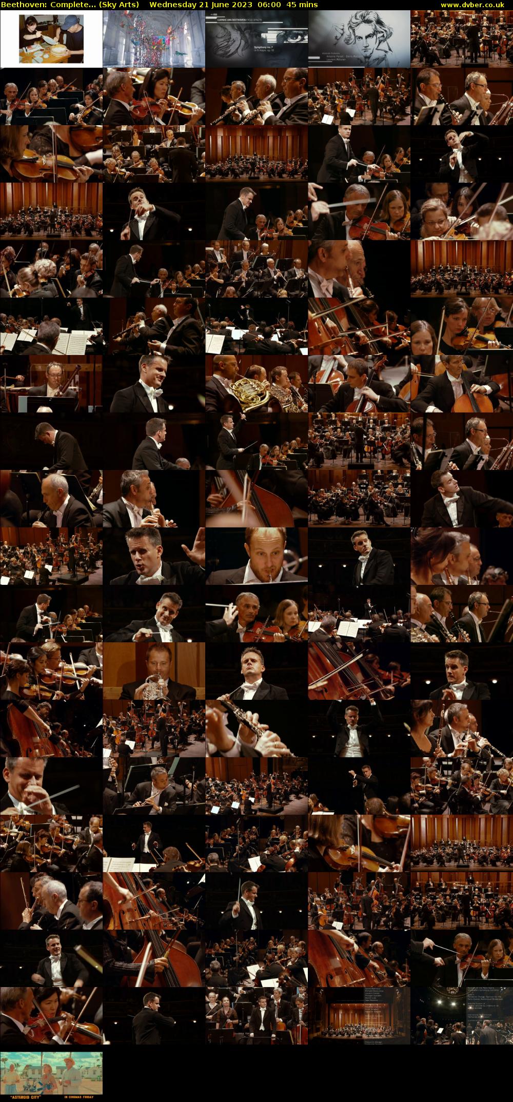 Beethoven: Complete... (Sky Arts) Wednesday 21 June 2023 06:00 - 06:45