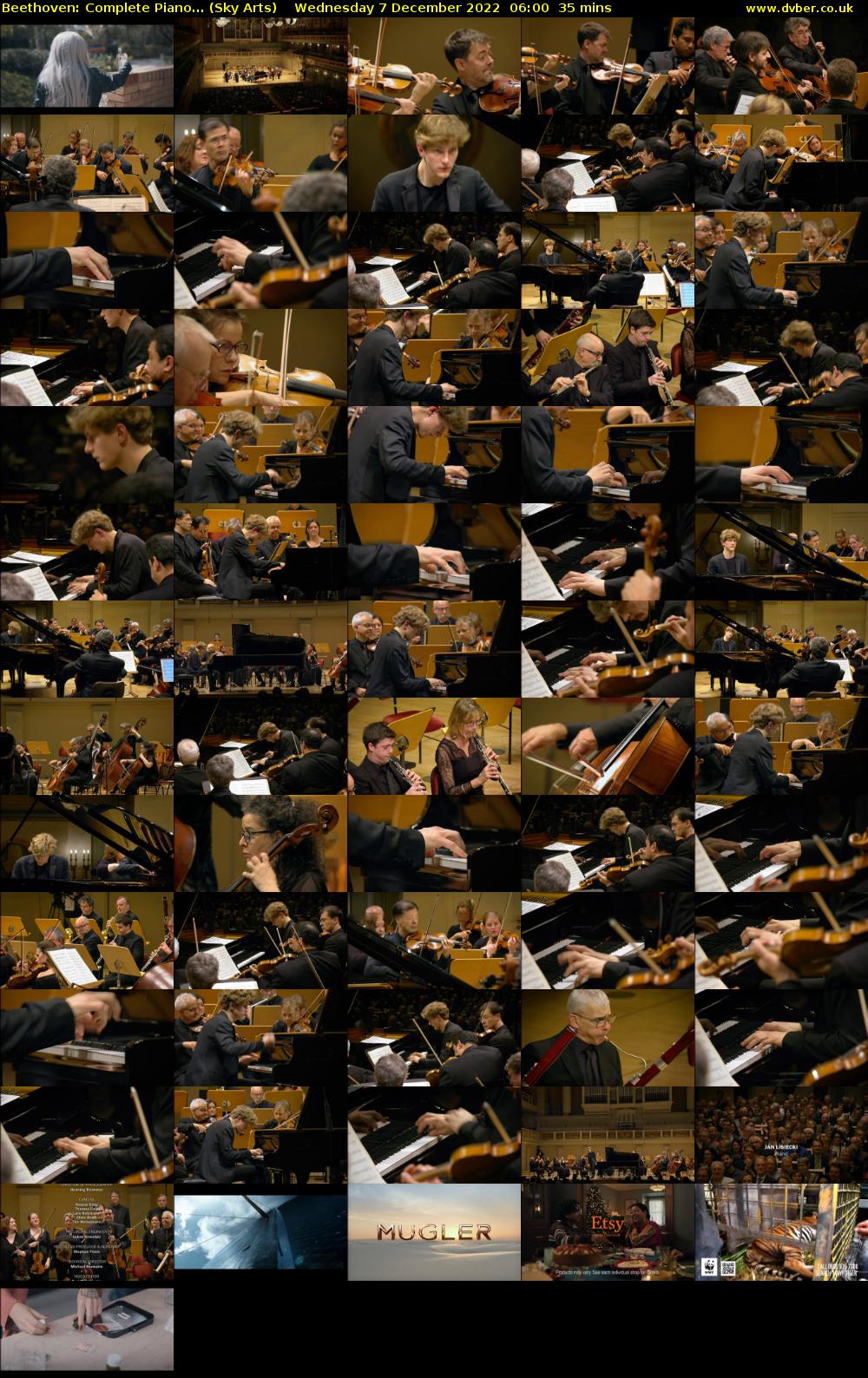 Beethoven: Complete Piano... (Sky Arts) Wednesday 7 December 2022 06:00 - 06:35