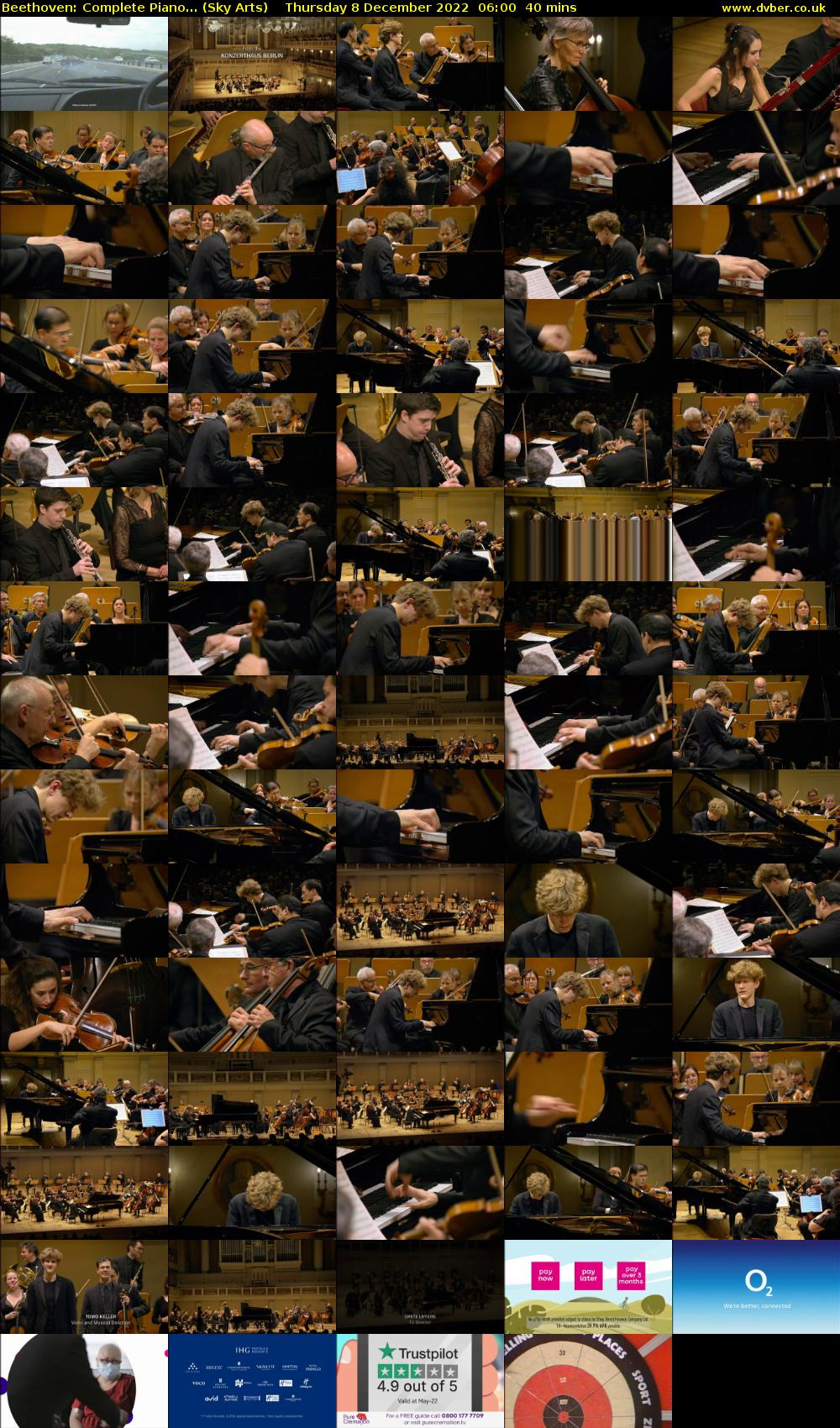 Beethoven: Complete Piano... (Sky Arts) Thursday 8 December 2022 06:00 - 06:40