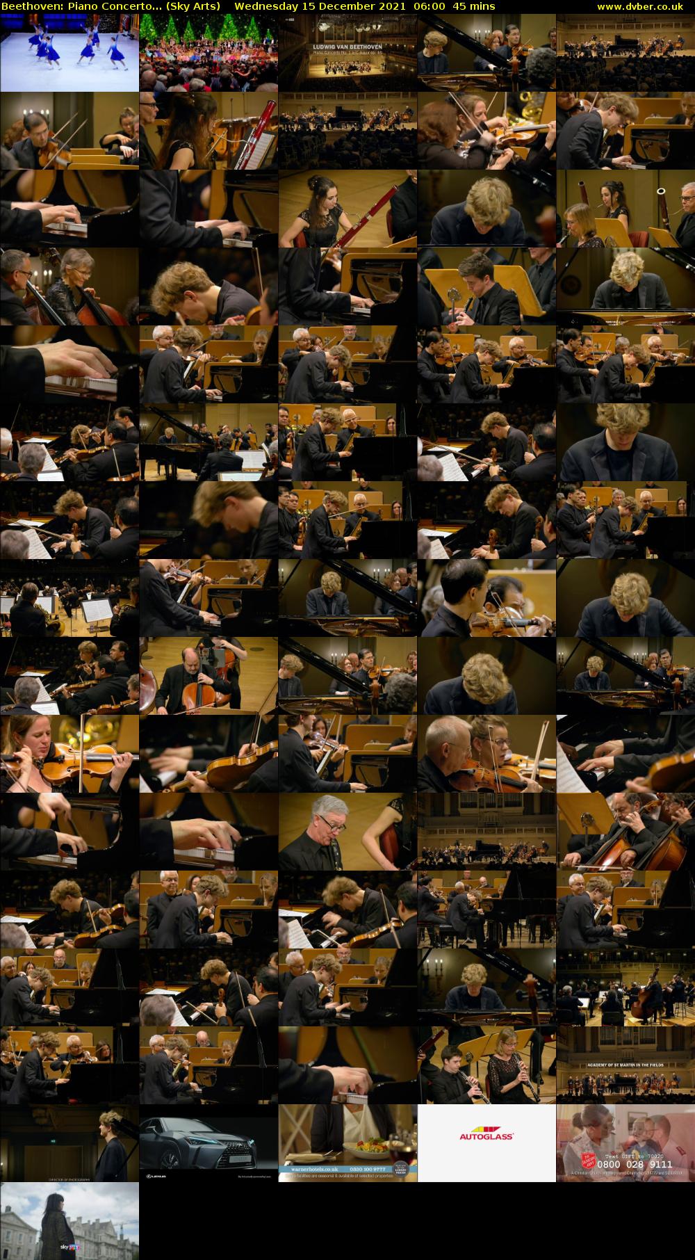 Beethoven: Piano Concerto... (Sky Arts) Wednesday 15 December 2021 06:00 - 06:45