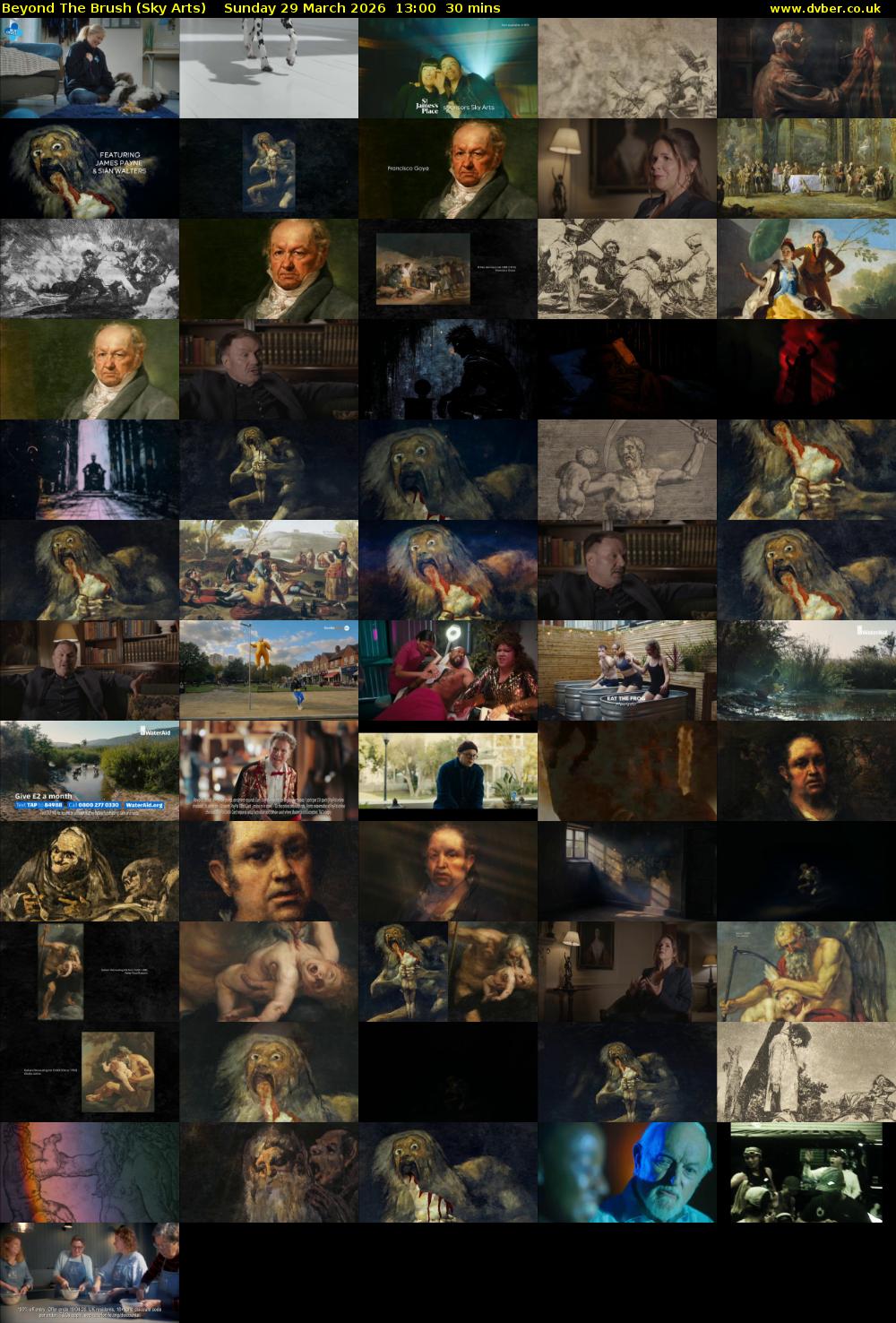 Beyond The Brush (Sky Arts) Sunday 29 March 2026 13:00 - 13:30