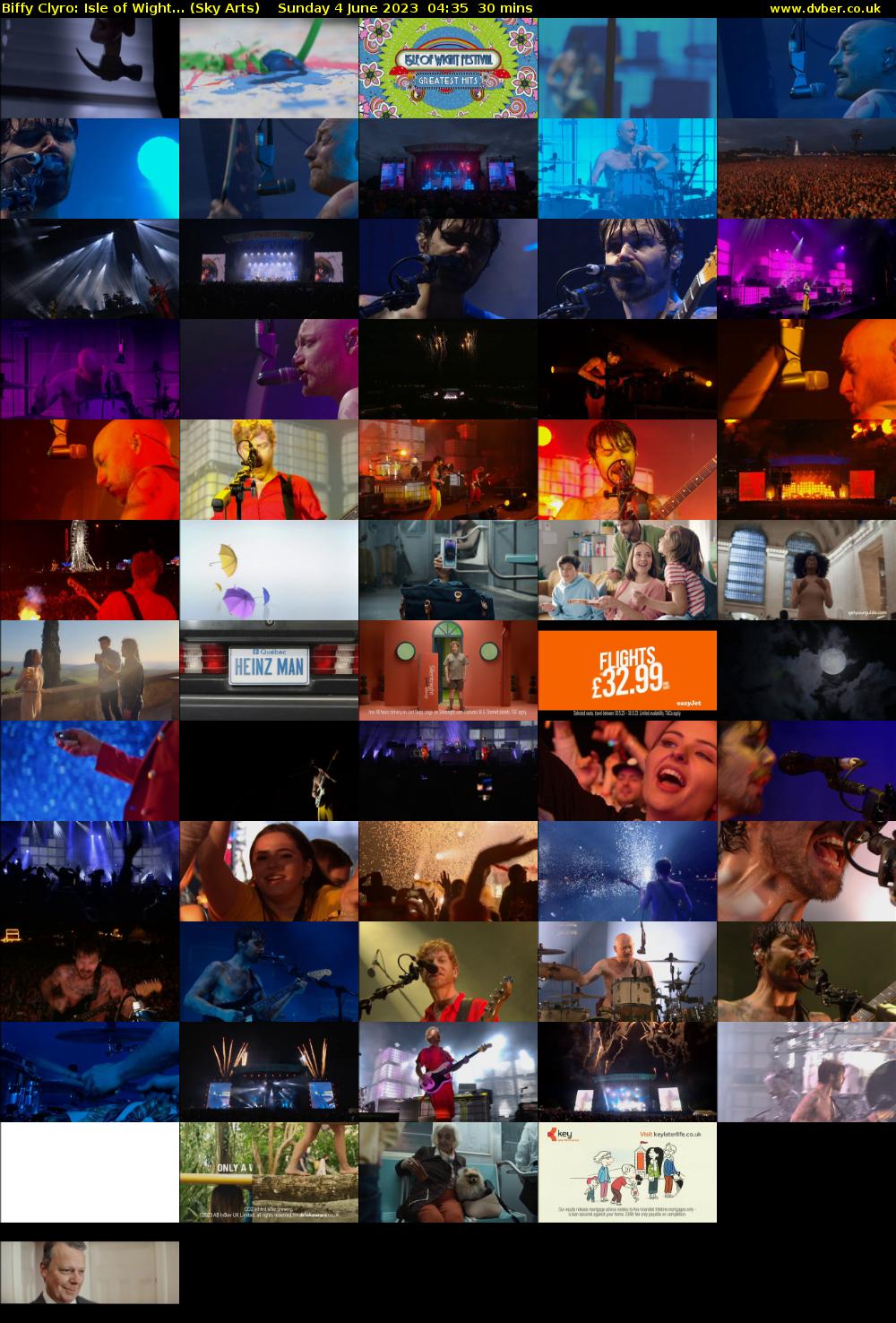 Biffy Clyro: Isle of Wight... (Sky Arts) Sunday 4 June 2023 04:35 - 05:05