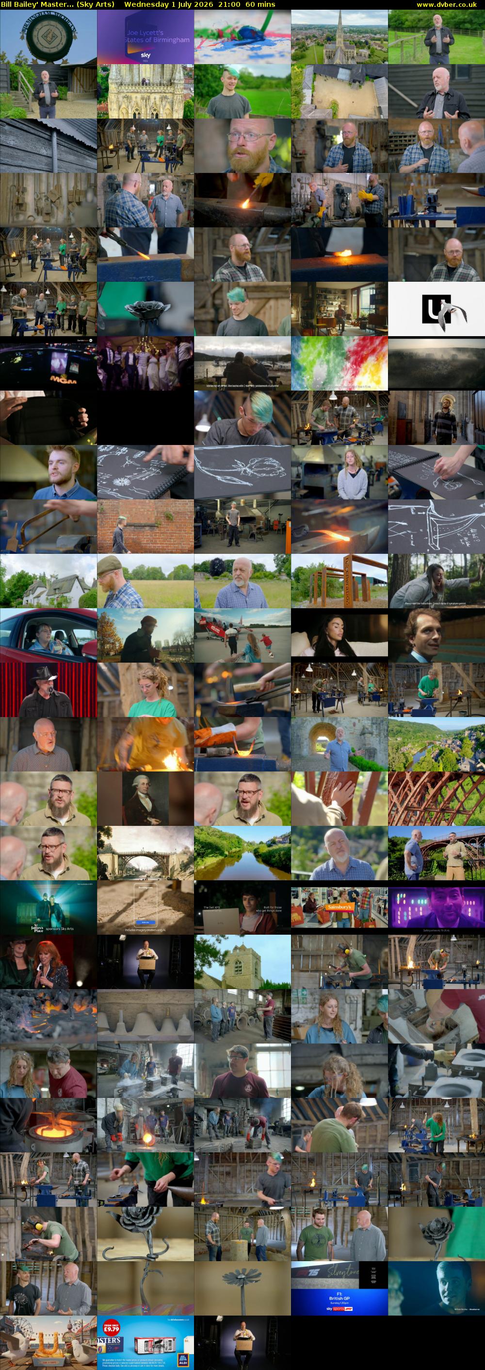 Bill Bailey' Master... (Sky Arts) Wednesday 1 July 2026 21:00 - 22:00