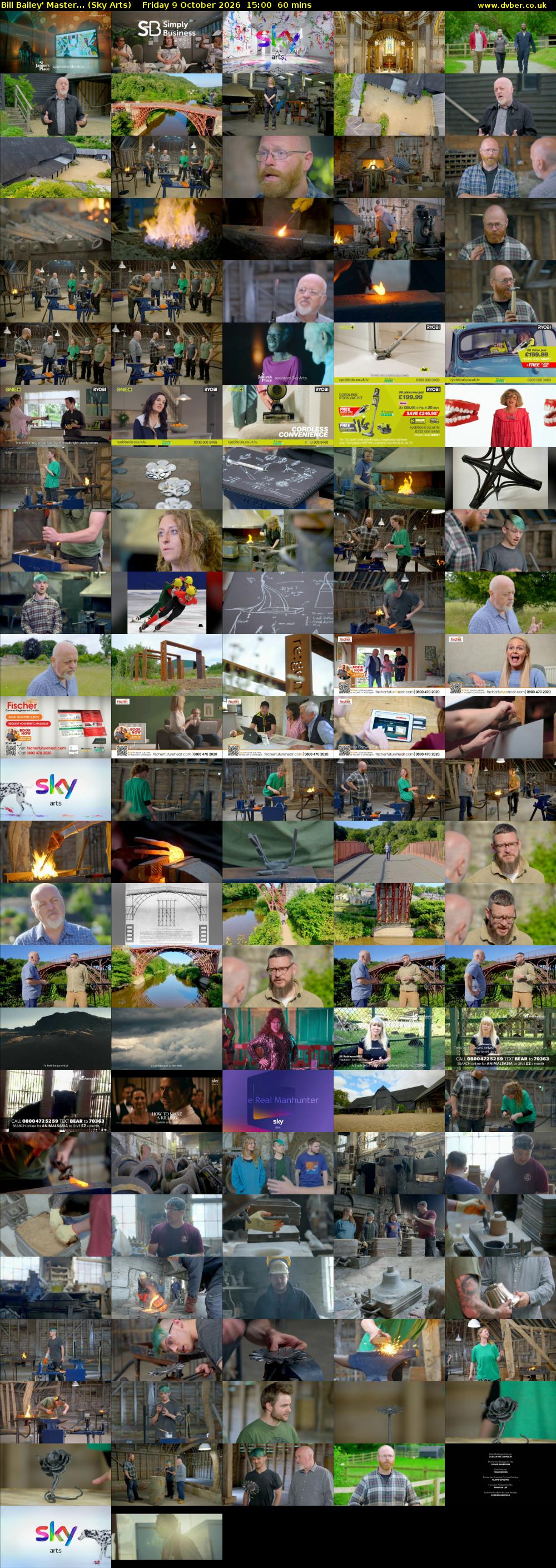 Bill Bailey' Master... (Sky Arts) Friday 9 October 2026 15:00 - 16:00