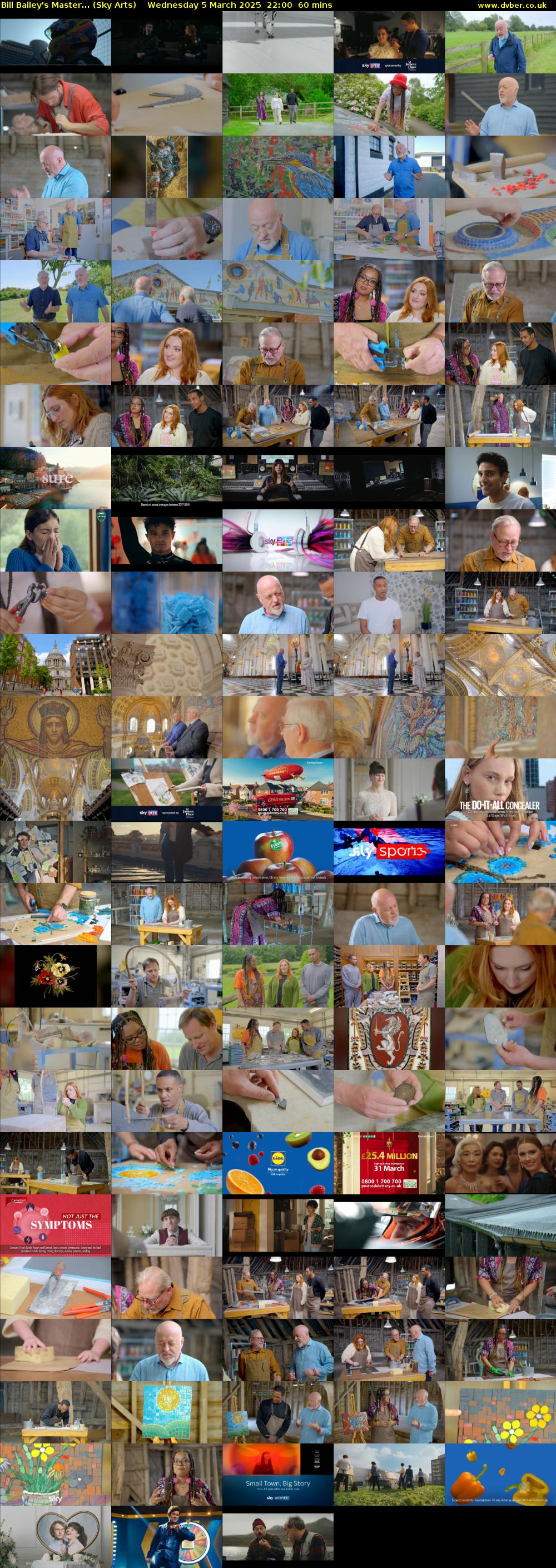 Bill Bailey's Master... (Sky Arts) Wednesday 5 March 2025 22:00 - 23:00