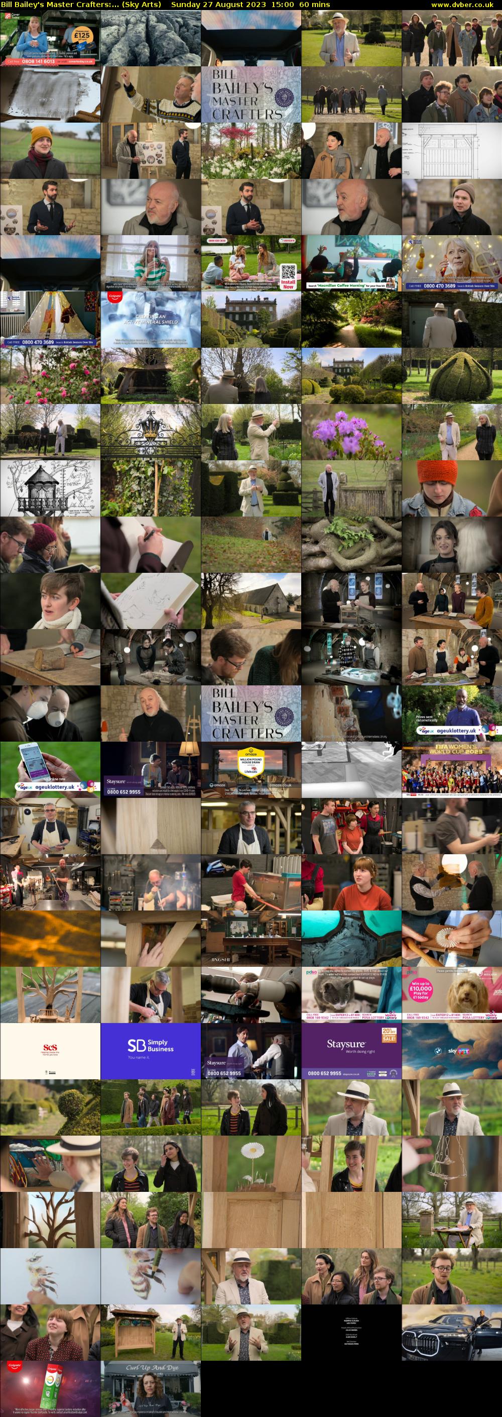 Bill Bailey's Master Crafters:... (Sky Arts) Sunday 27 August 2023 15:00 - 16:00