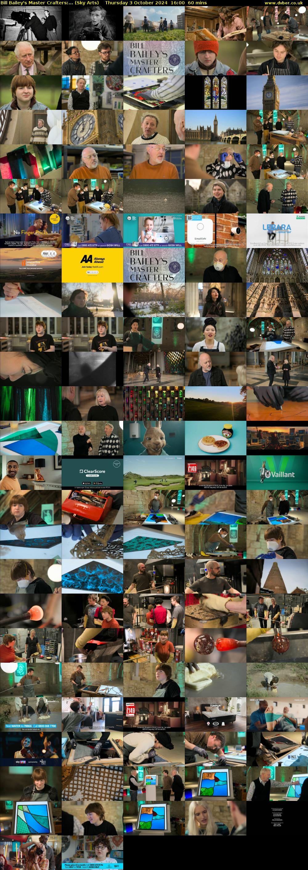 Bill Bailey's Master Crafters:... (Sky Arts) Thursday 3 October 2024 16:00 - 17:00