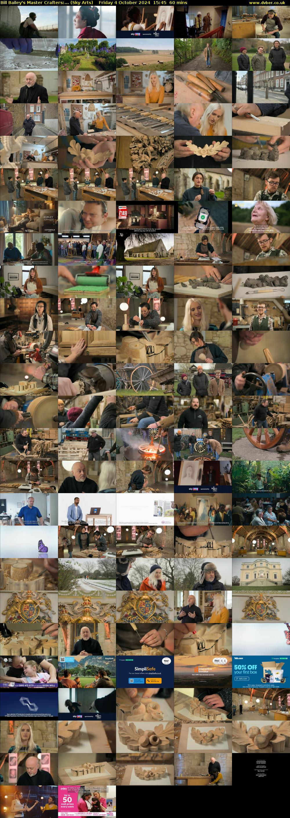 Bill Bailey's Master Crafters:... (Sky Arts) Friday 4 October 2024 15:45 - 16:45