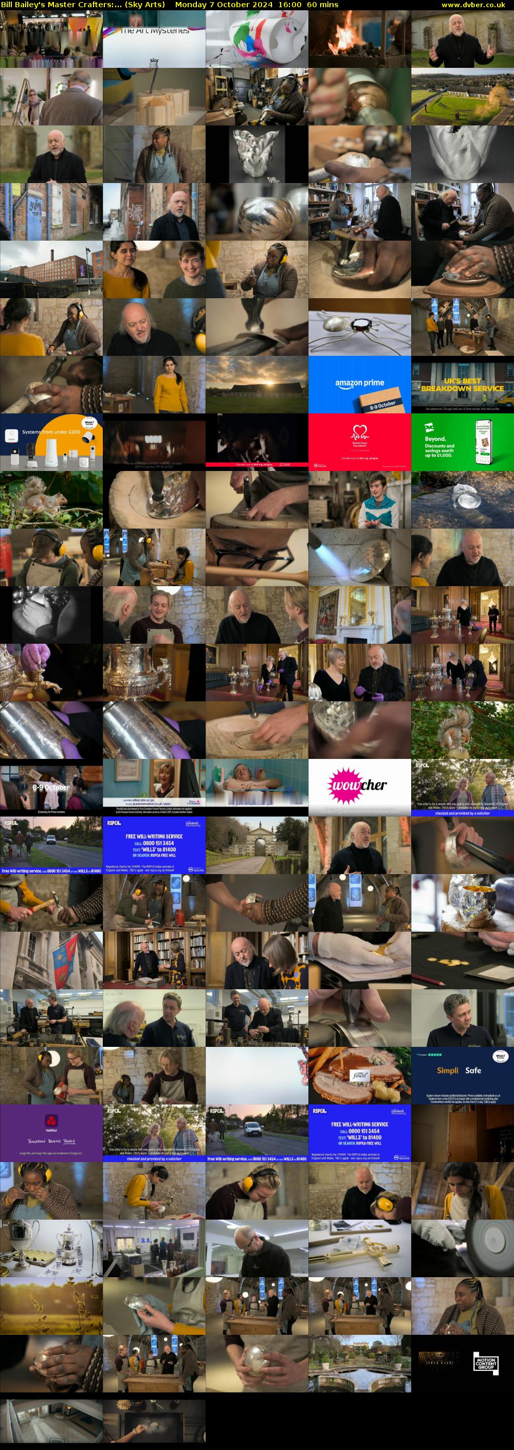 Bill Bailey's Master Crafters:... (Sky Arts) Monday 7 October 2024 16:00 - 17:00