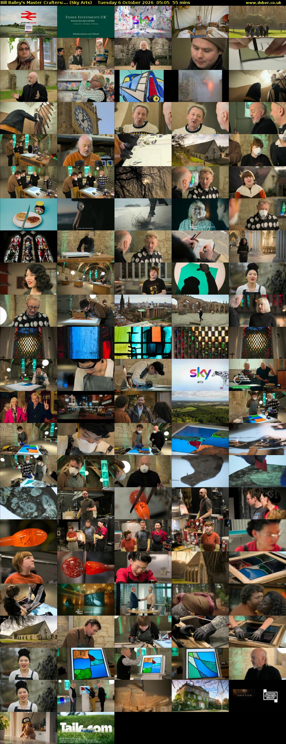 Bill Bailey's Master Crafters:... (Sky Arts) Tuesday 6 October 2026 05:05 - 06:00