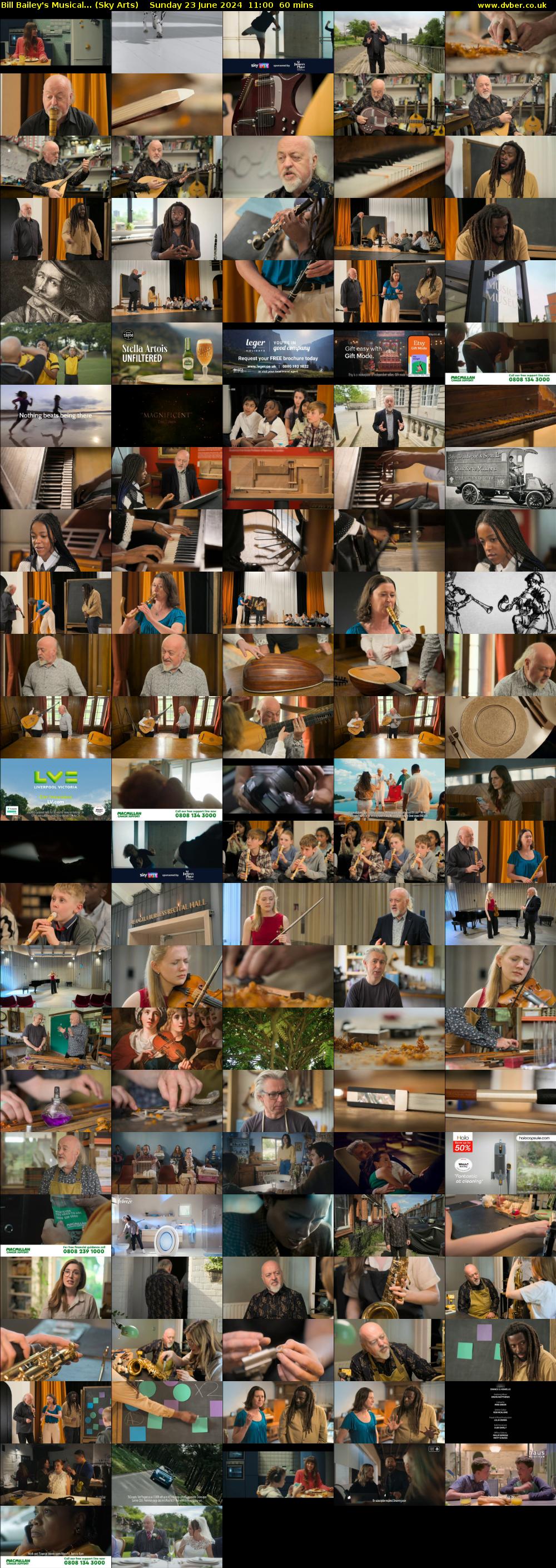 Bill Bailey's Musical... (Sky Arts) Sunday 23 June 2024 11:00 - 12:00