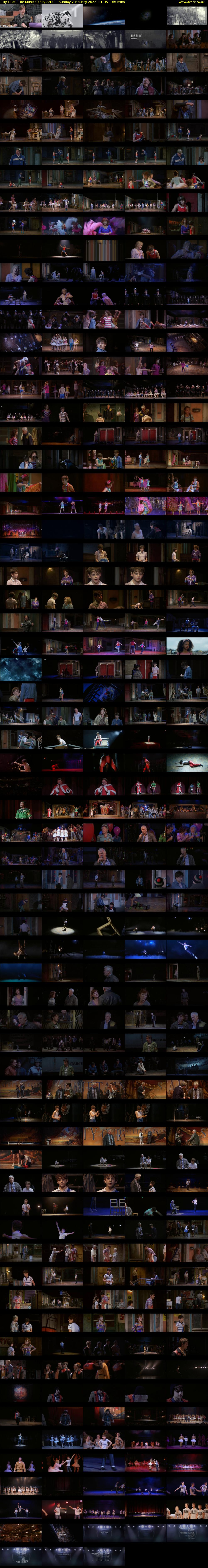 Billy Elliot: The Musical (Sky Arts) Sunday 2 January 2022 01:35 - 04:20