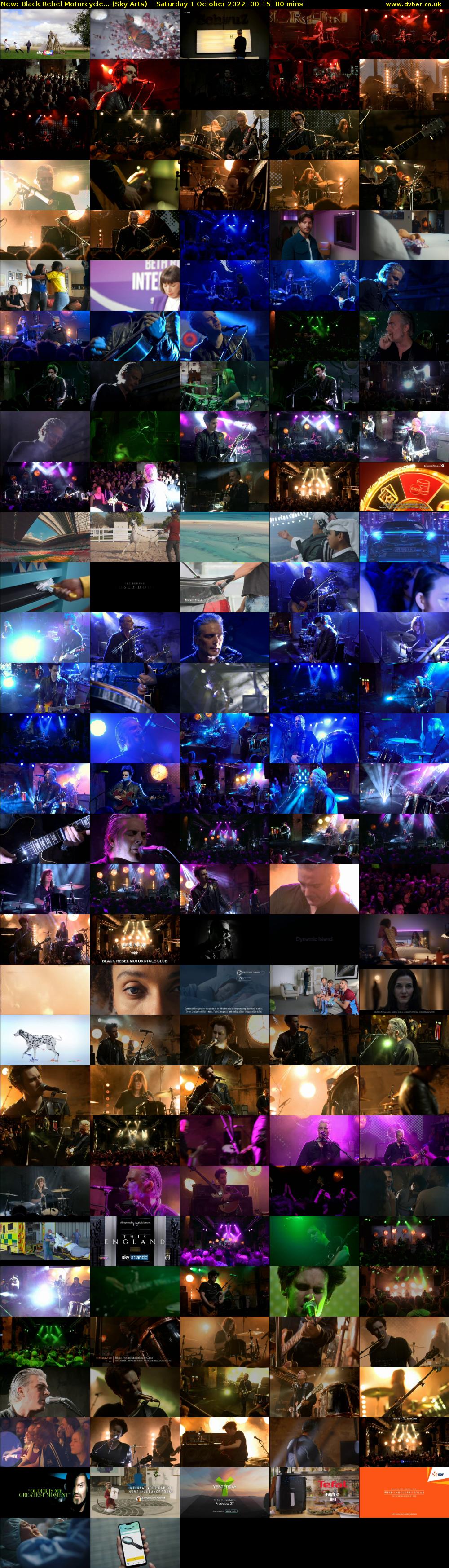 Black Rebel Motorcycle... (Sky Arts) Saturday 1 October 2022 00:15 - 01:35