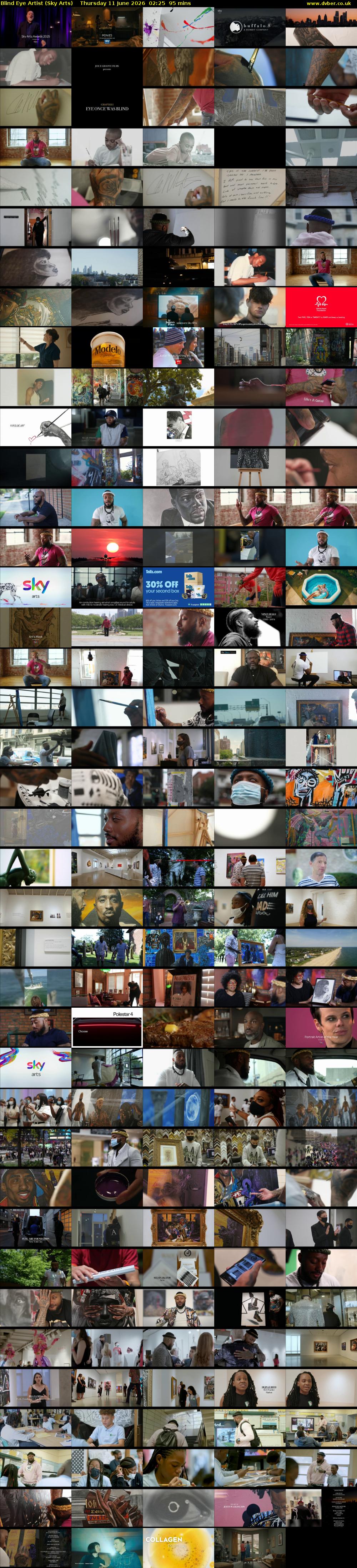 Blind Eye Artist (Sky Arts) Thursday 11 June 2026 02:25 - 04:00