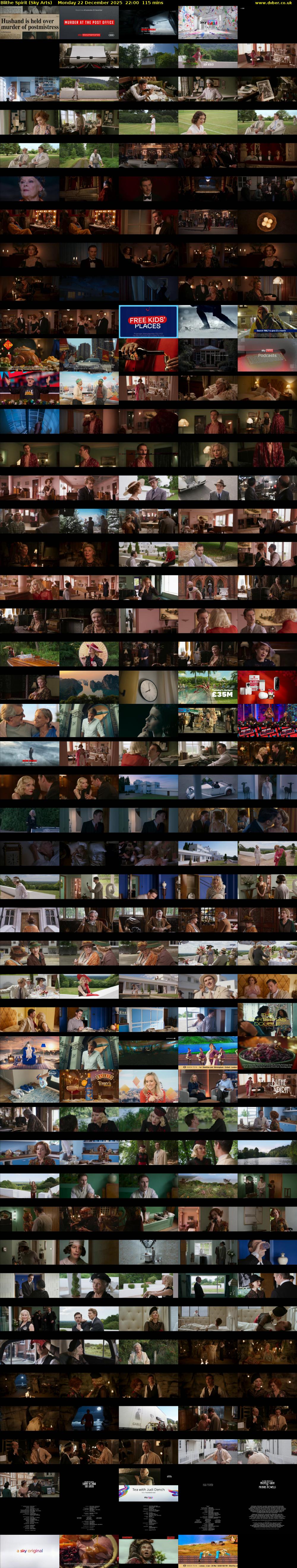 Blithe Spirit (Sky Arts) Monday 22 December 2025 22:00 - 23:55