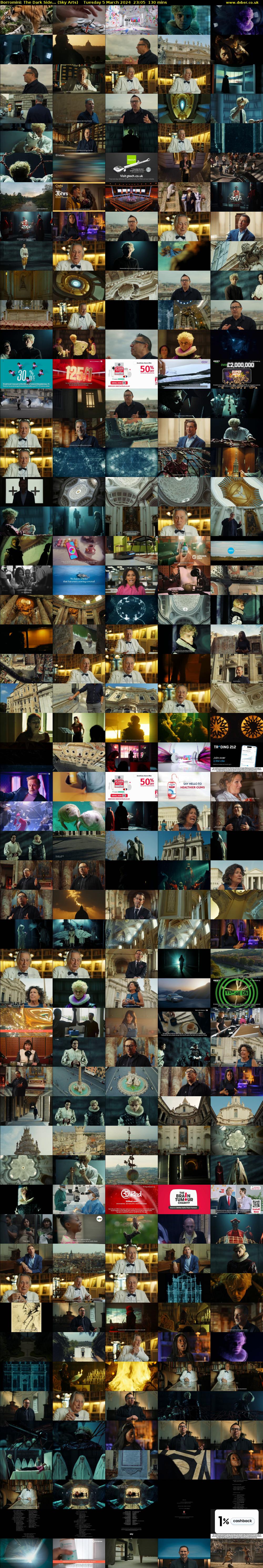 Borromini: The Dark Side... (Sky Arts) Tuesday 5 March 2024 23:05 - 01:15