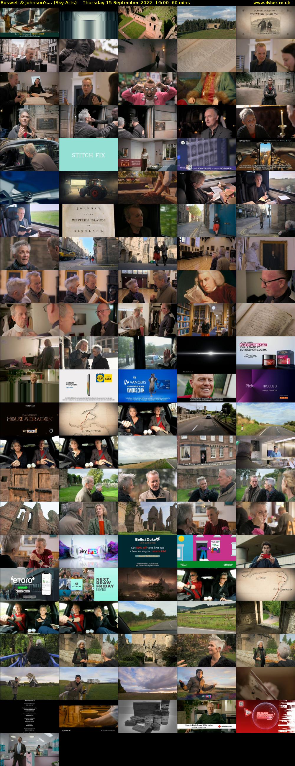 Boswell & Johnson's... (Sky Arts) Thursday 15 September 2022 14:00 - 15:00