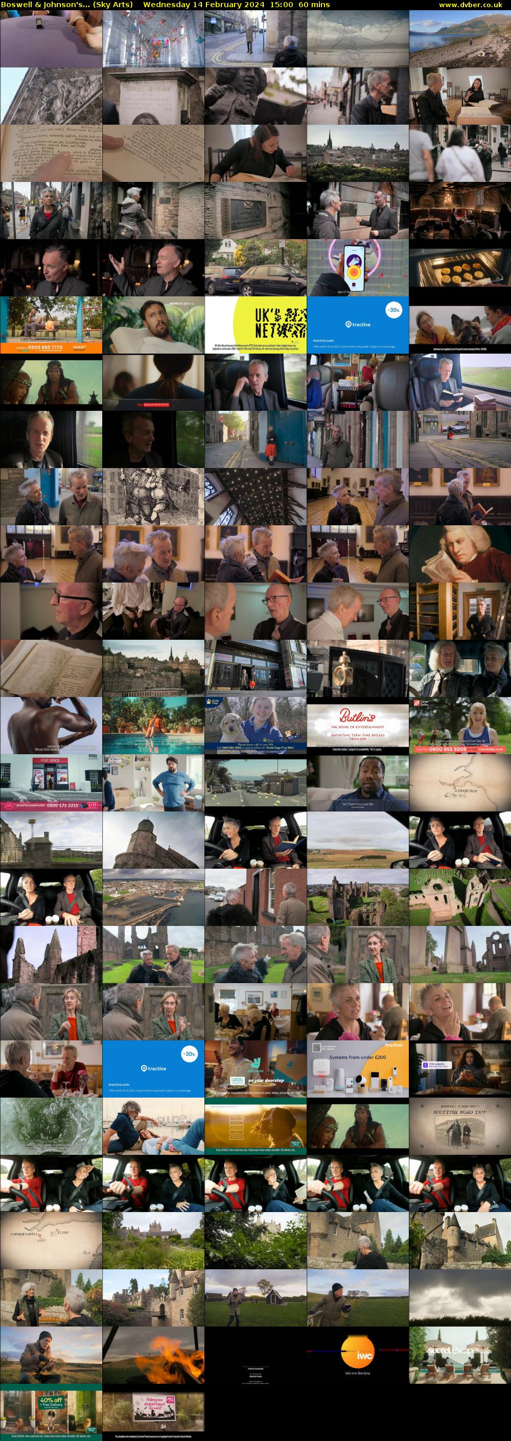 Boswell & Johnson's... (Sky Arts) Wednesday 14 February 2024 15:00 - 16:00
