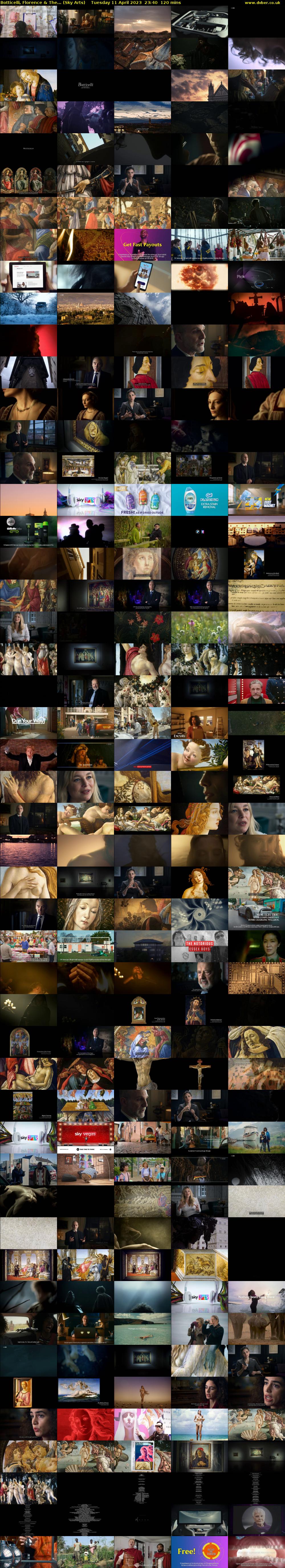 Botticelli, Florence & The... (Sky Arts) Tuesday 11 April 2023 23:40 - 01:40