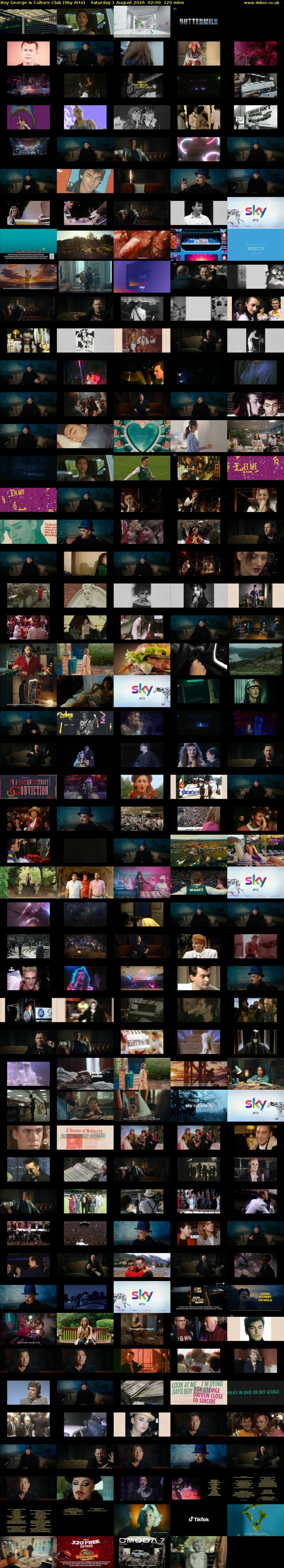 Boy George & Culture Club (Sky Arts) Saturday 1 August 2026 02:00 - 04:00