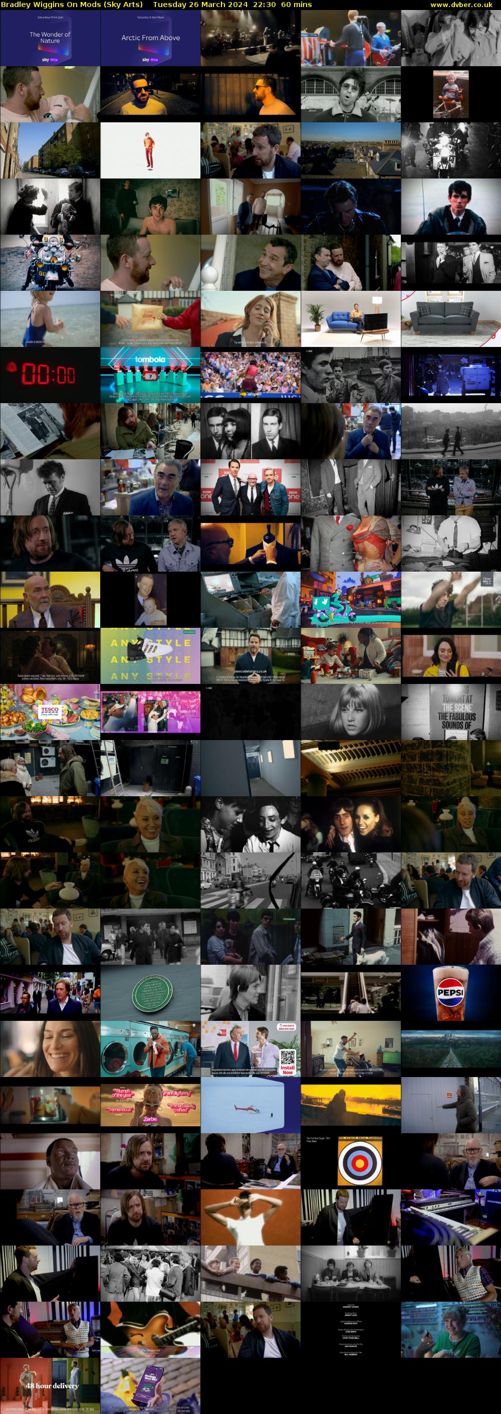 Bradley Wiggins On Mods (Sky Arts) Tuesday 26 March 2024 22:30 - 23:30